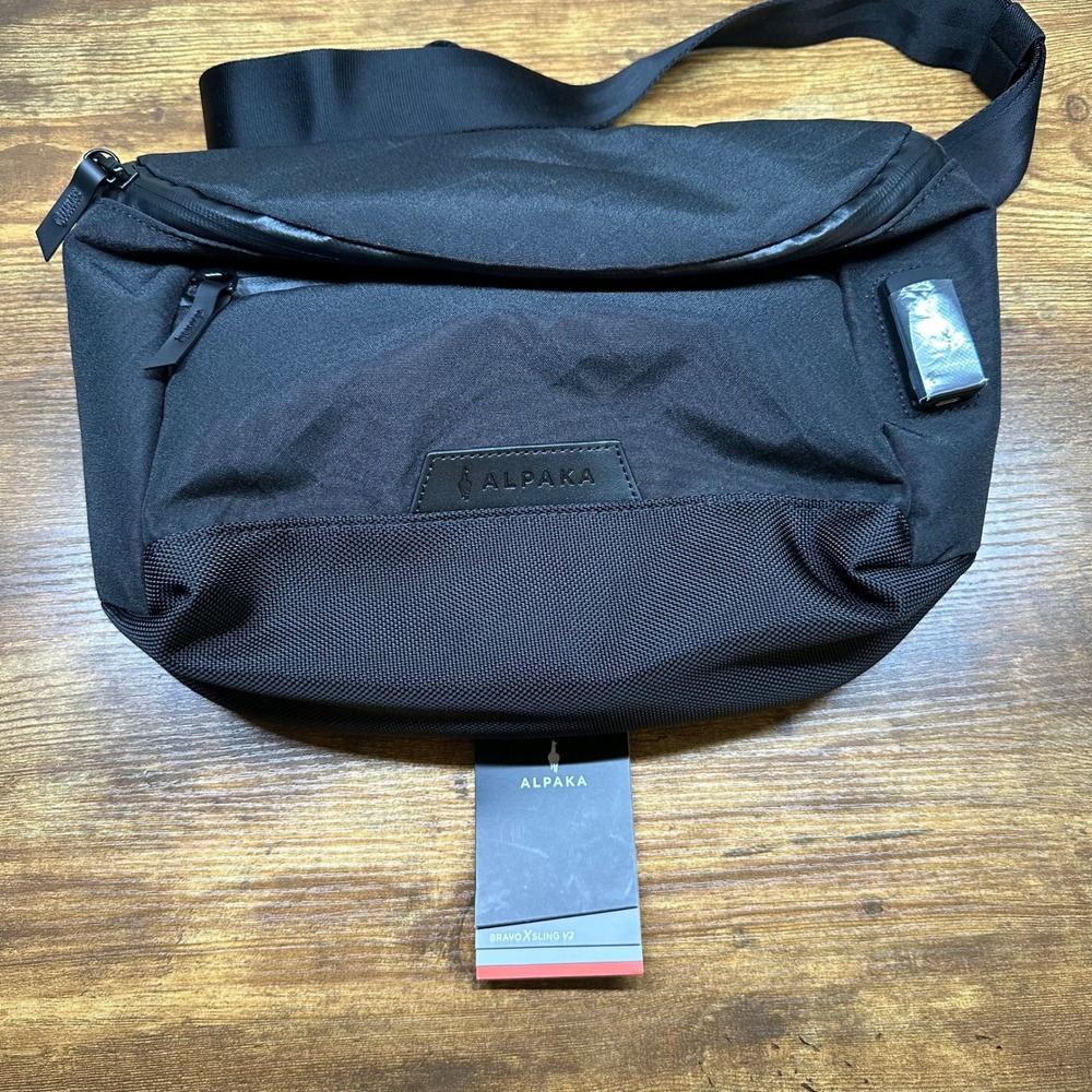 NEW Alpaka Bravo X Sling V2 Black X pac Tech Bag Travel Office Crossbody